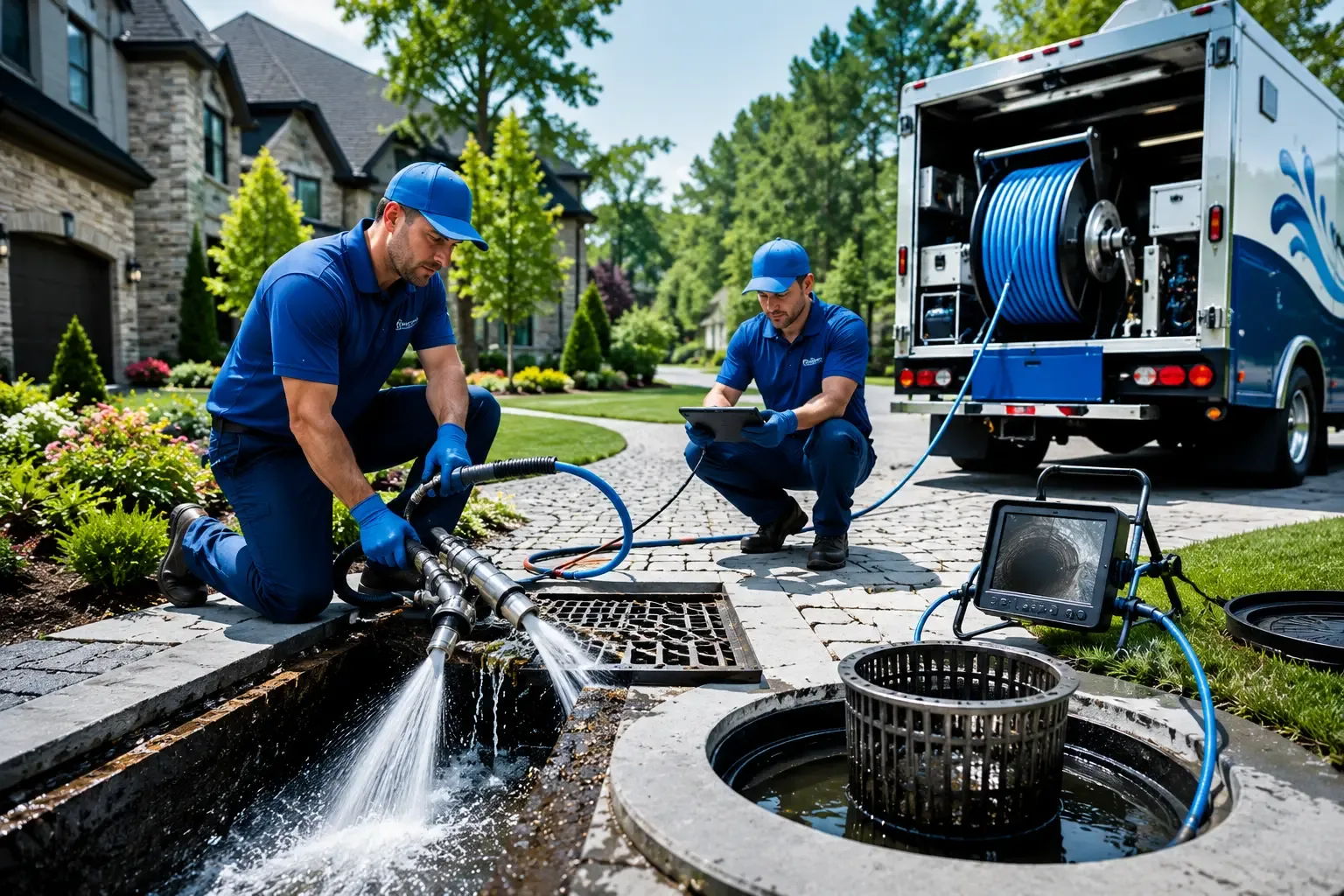 Local outdoor drain cleaning professionals in Blackwell, OK